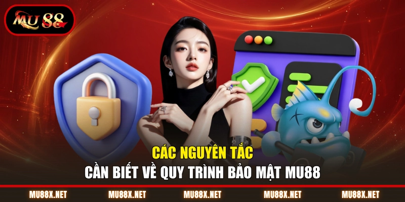 Các nguyên tắc cần biết về quy trình bảo mật MU88