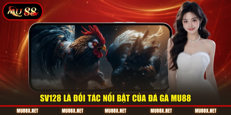SV128 là đối tác nổi bật của đá gà MU88